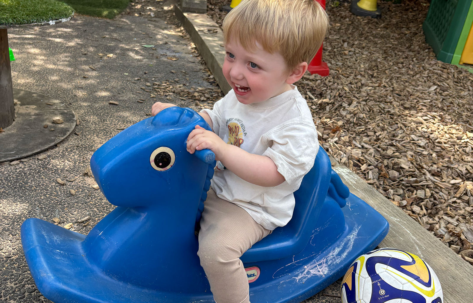 Toddler Playing